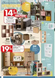 Catalogue La Foir'Fouille page 8: MIX'N'MODUL ÉTAGÈRE 8 CASES €34,99, MIX'N'MODUL ÉTAGÈRE 3 CASES €17,99