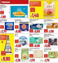 Volantino Galassia Pagina 10: Zymil senza lattosio €1,99, Parmalat Piacere di Yogurt con crema di latte €0,89