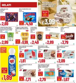 Volantino Galassia Pagina 13: Gelateria Calippo Il Tartufo €2,89, Selex vaschetta di gelato €2,79