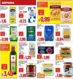 Volantino Galassia Pagina 17: Riso Gallo per risotti €1,99, Peperlizia cipolline €0,40