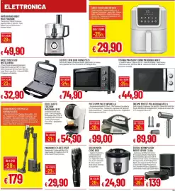 Volantino Galassia Pagina 25: Forno pizza Cecotec €74,90, Toshiba forno microonde white €44,90