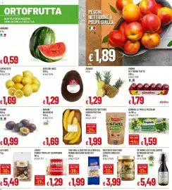 Volantino Galassia Pagina 4: Ananas €1,29, Nettarine piatte Ondine €1,79