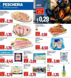 Volantino Galassia Pagina 7: Trancio di smeriglio €1,35, Deliz filetti di platessa alla mugnaia €3,79