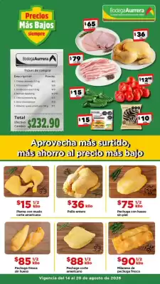 Bodega Aurrerá (válido hasta 20-08)
