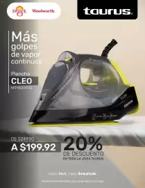 Catálogo Woolworth Página 2: Taurus plancha cleo €199,92