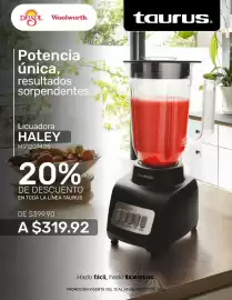 Catálogo Woolworth Página 3: Taurus licuadora haley €319,92
