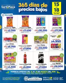 Catálogo Supermercados Surtiplaza Página 11: Takis Intenso Nacho Flow Exp Bar €7.430,00, Gaseosa Coca Cola €5.850,00