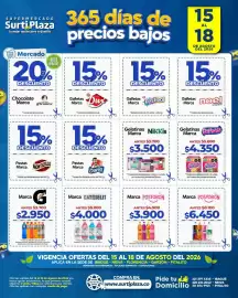 Catálogo Supermercados Surtiplaza Página 13: Gelatinas Marca Gelhada €4.350,00, Nikkis Gelatinas Marca €3.500,00
