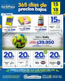 Catálogo Supermercados Surtiplaza Página 17: Visox Esponja Anatômica €2.750,00, Visox trapero algodón €6.950,00