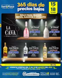 Catálogo Supermercados Surtiplaza Página 22: Tequila Jose Cuervo Especial Silver €73.200,00