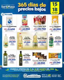 Catálogo Supermercados Surtiplaza Página 6: Mezcla Doña Torta €10.750,00, Aceite Gourmet €50.850,00