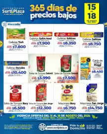 Catálogo Supermercados Surtiplaza Página 9: San Jorge Salsa de Tomate €12.300,00, Salsa de Tomate Seletti €3.990,00