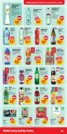 Penny Market leták týden 34 Strana 22: Jupí sirup €29,90, MINERÁLNÍ VODA PODĚBRADKA PROLINIE €10,90