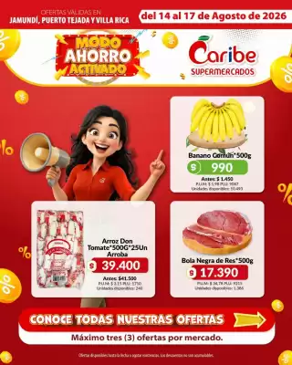 Caribe (válido hasta 17-08)
