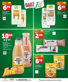 Topaz gazetka tydzień 34 Strona 20: Granola BA! Bakalland z żurawiną €8,39, Lemoniada Letnie Jabłko Bracia Sadownicy €5,00
