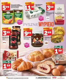 Topaz gazetka tydzień 34 Strona 23: Mąka pszenna Szymanowska typ 480 uniwersalna €3,69, Jajka kurze ekologiczne O.Bio €11,99