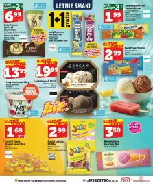 Topaz gazetka tydzień 34 Strona 25: Lody Kaktus Classic €1,99, Pianki i żelki Jojo €2,99