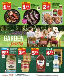 Topaz gazetka tydzień 34 Strona 4: Kaszanka Od Szymona €1,59, Musztarda Sarepska Develey €3,99