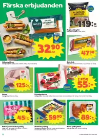 Coop reklamblad vecka 34 Sida 2: Färska erbjudanden KALKON INGELSTA GRILLKORV KALKON SKINNFRI GuldFågeln STYCKFRYSTA Svenska