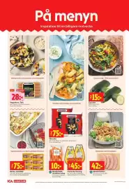 ICA Kvantum reklamblad vecka 34 Sida 4: Vegankorv, Tofu, Medlemspris, Skinkschnitzel €42,00