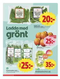 ICA Nära reklamblad vecka 34 Sida 2: Färska kryddor i påse €25,00, Nektariner, Medlemspris