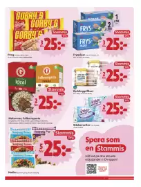 ICA Nära reklamblad vecka 34 Sida 5: Nudlar, Medlemspris, Makaroner, fullkornspasta, Medlemspris