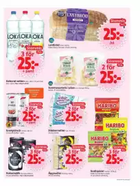 ICA Supermarket reklamblad vecka 34 Sida 3: Sommarpotatis i påse, Medlemspris, Energidryck, Medlemspris