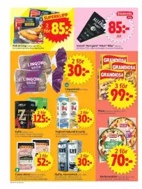 ICA Supermarket reklamblad vecka 34 Sida 8: Pizza €99,00, Fish & Crisp €85,00