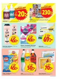 ICA Supermarket reklamblad vecka 34 Sida 9: Läsk €50,00, Blöjor €230,00