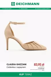 Deichmann gazetka tydzień 34 Strona 10: Czółenka z zapięciem Claudia Ghizzani €83,95