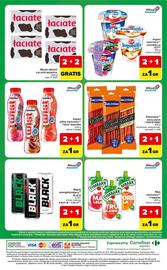 Carrefour Express gazetka tydzień 34 Strona 8: Kabanosy EXCLUSIVE TARCZYŃSKI €1,00, Jogurt pitny owocowy TWIST BAKOMA €1,00