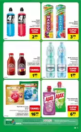 Carrefour Express gazetka tydzień 34 Strona 5: Woda mineralna CISOWIANKA €1,89, Płyn uniwersalny do czyszczenia AJAX €6,99