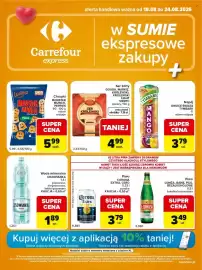 Carrefour Express gazetka tydzień 34 Strona 1: Chrupki MONSTER MUNCH, PEPPIES €5,99