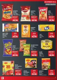 Kaufland leták týden 34 Strana 21: Bohemia chipsy čockové €24,90, Hamé Paštika €18,90