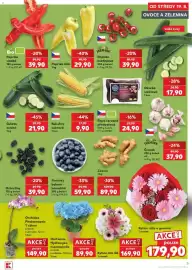 Kaufland leták týden 34 Strana 3: Ostružiny €39,90, Bio Paprika sladká €39,90