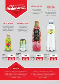 Kaufland leták týden 34 Strana 37: Jupik ovocik €14,90, Rajec bio ochucená voda €17,90