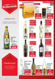 Kaufland leták týden 34 Strana 39: Cape Buffalo Chenin Blanc €119,90, Bohemia Sekt Ice €129,90