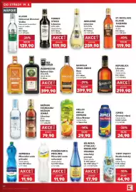 Kaufland leták týden 34 Strana 42: Barceló gran añejo €399,90, Jubilejní lihovina €259,90