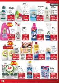 Kaufland leták týden 34 Strana 47: Fixinela čistič wc růžový €27,90, Jar prostředek na mytí nádobí €119,90