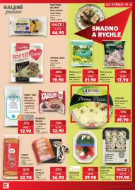 Kaufland leták týden 34 Strana 9: Jomo roláda €22,90, Sushitime California losos s avokádem €119,90