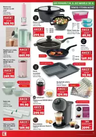 Kaufland leták týden 34 Strana 11: Elektrický mlýnek na sůl/pepř €109,90, Kuchyňské utěrky €129,90