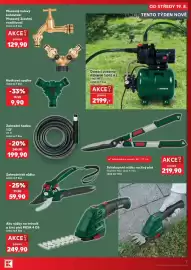 Kaufland leták týden 34 Strana 7: Zahradni hadice €199,90, Teleskopické nůžky na živý plot €219,90