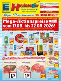 EDEKA Hahner Prospekt Seite 1