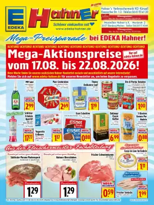 EDEKA Hahner (gültig bis 22-08)