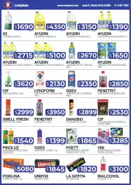 Catálogo Masivos Página 5: Vim desodorante inodoro pastilla €3.285,00, Cif limpiador baño 500c €2.999,00