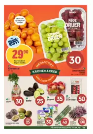 Coop Mega kundeavis uke 34 Side 7: FAVORITTSALAT/ ISBERGMIKS/ MIDDELHAVSSALAT €30,00, Klementin, Medlemspris