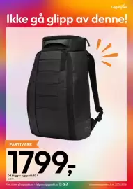 Gigaboks kundeavis uke 34 Side 3: DB Hugger ryggsekk 30 l €1.799,00