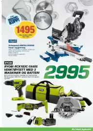 Coop Byggmix kundeavis Side 5: Scheppach HM254 2000W kapp- og gjærsag €1.495,00