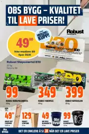 Obs Bygg kundeavis Side 12: ROBUST BLANDEBØTTE €99,00, SMART 365* STØPERØR €49,90