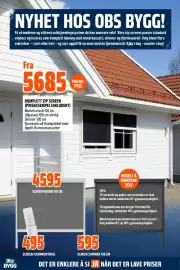 Obs Bygg kundeavis Side 27: KOMPLETT ZIP SCREEN (PRISEKSEMPEL INKLUDERT), SCREEN SKINNER 130 CM €595,00
